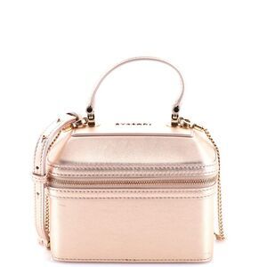 Bvlgari Serpenti Jewelry Box Bag Leather Pink